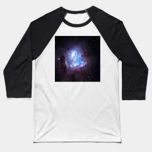 A Quasar Shines Light in Deep Galaxy Baseball T-Shirt